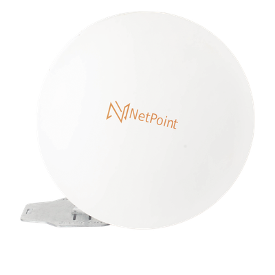 NPX3GEN3 - Antena Direccional Parabólica / 4.9-6.4 GHz / 37 dBi / 120 cm (3.9 ft) / Polarización Slant 45° y 90° / Alcance hasta 100 km (328,084 ft)