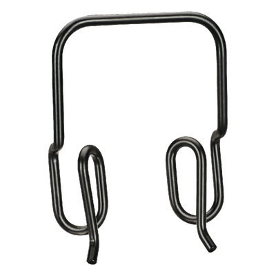 WGSW2BL - Pared Lateral para Charola / 50 mm (2 in) de Alto / Acero Pre-galvanizado / Pintura Electrostatica Negra / Proteccion de Radio de Curvatura 76 mm (3 in)