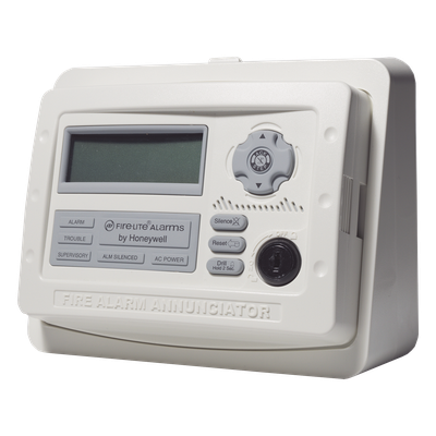 ANN-80W - Anunciador LCD 80 caracteres / Retroiluminado / Protocolo ANN-BUS / 24 Vcc / Hasta 8 por panel / Color blanco