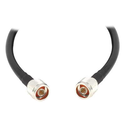SN400KN300T - Jumper Coaxial / 3 m (9.84 ft) / Conectores N-Macho / RG-8/U LP400 / 50 Ω