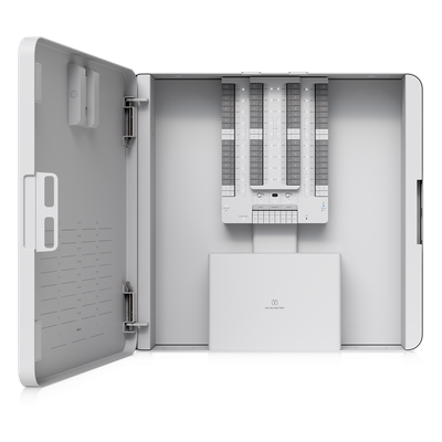 UP-ALARMHUB-KIT - Panel Central de Alarma IP / 32 Zonas Cableadas / 2 Salidas de Relé / 6 Salidas Auxiliares 12V DC / PoE++ / Batería de Respaldo SLA