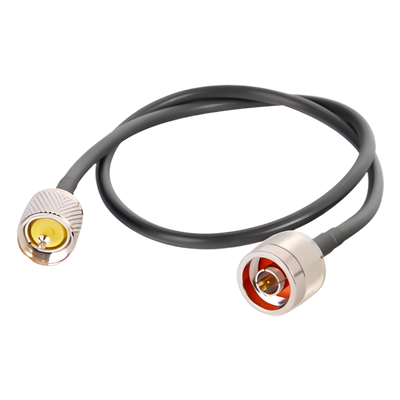 SN-58U-UHF-60 - Jumper Coaxial / 60 cm (1.97 ft) / RG-58U / N Macho a UHF Macho / 50 Ω / Blindaje 95%