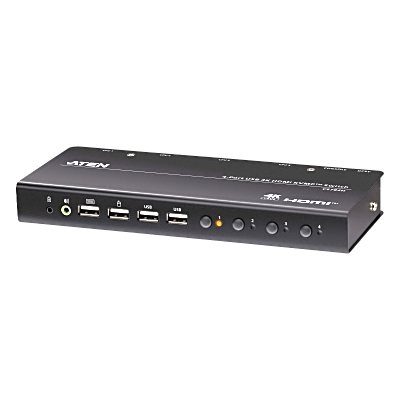 CS784H - Switch KVMP USB HDMI / 4 Puertos / 4K DCI 60Hz / USB 2.0 / Hotkeys / Video DynaSync / Plug & Play