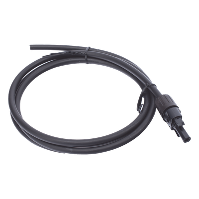 CBL-MC4-1.5BLK - Cable Fotovoltaico / 1.5 m (4.9 ft) / 10 AWG / MC4-H Macho / Negro / Doble Aislamiento