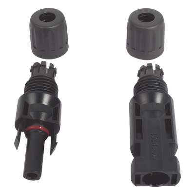 PVLR5 - Conector MC4 para Fotovoltaica / 1500 VCC / 30 A - 40 A / IP67 / -40 a 85 °C / Resistente a UV