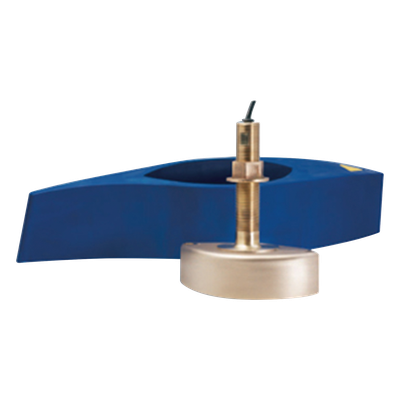 000-13964-001 - Sensor de Profundidad y Temperatura B258 / 1 kW RMS / Frecuencias Duales 50-200 kHz / Rango de Profundidad 500 m / Bronce / Instalación Thru-Hull / Co