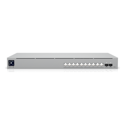 USW-PRO-XG-10-POE - Switch PoE+++ Capa 3 / 10 Puertos 10GbE / 2 Puertos SFP+ / PoE 400 W / Etherlighting™ / 240 Gbps
