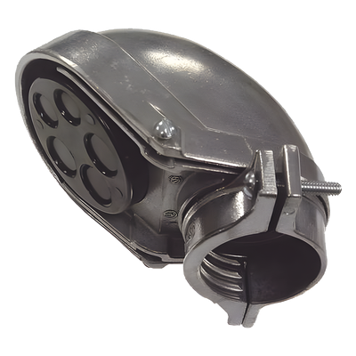 HUB-2404 - Mufa de Aluminio / Tipo Abrazadera / 1 in / UL 514B / 3.063 in Alto