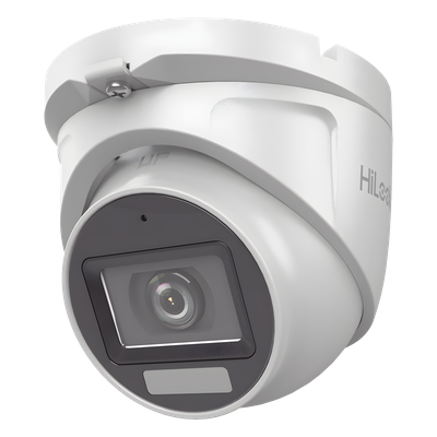 THC-T157-LMS - Cámara Turret TURBOHD / 3K Megapixel / Dual Light 30 m (98.4 ft) IR + 20 m (65.6 ft) Luz Blanca / Lente 2.8 mm 105° / IP66 / Audio Coaxitron / 4 Tecnologías