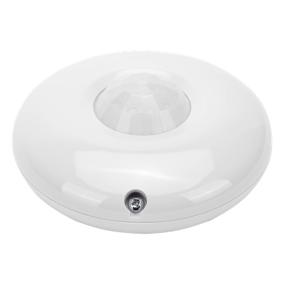 DS-PDCL12-EG2-WB - Sensor PIR de Techo / Detección 360° / Alcance 12 m (39.4 ft) / Inalámbrico / Interior / Óptica 3D