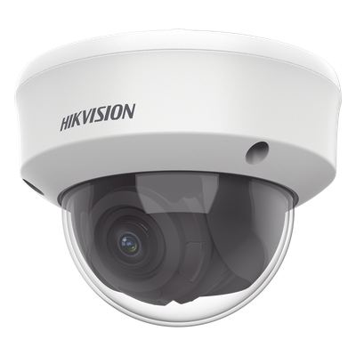 DS-2CE5AD0T-VPIT3F(C) - Cámara Domo TURBOHD / 2 Megapixel / Lente Varifocal 2.7-13.5 mm / IR EXIR 40 m (131.2 ft) / IP67 / IK10 / WDR 120 dB / Ultra Baja Iluminación