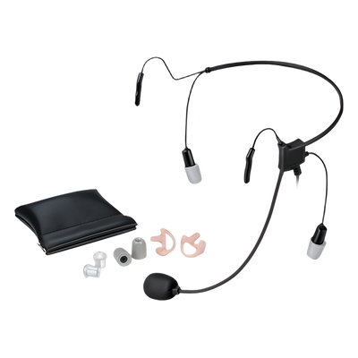 V4-HN2CS3B - Diadema / Reducción de ruido 29 dB / MIL-STD-810 / Dual auricular / < 60 g / -20°C a +60°C