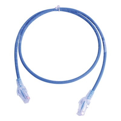 MC5-03-06B - Patch Cord Cat5e UTP / CM/LS0H / 0.91 m (3 Pies) / Azul / Bulk