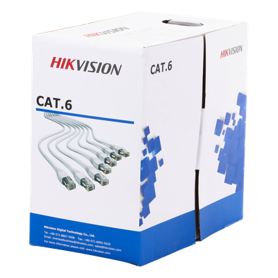 DS-1LN6-UE-W - Hikvision DS-1LN6-UE-W cable de red Blanco 305 m Cat6 U/UTP (UTP)