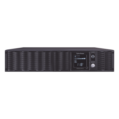 PR3000LCDRT2U - UPS de 3000 VA/2700 W, Topología Línea Interactiva, Entrada 120 Vca NEMA L5-30P, Onda Senoidal Pura, Torre o Rack de 2 UR, Con 8 Tomas 5-20R y 1 L5-30R