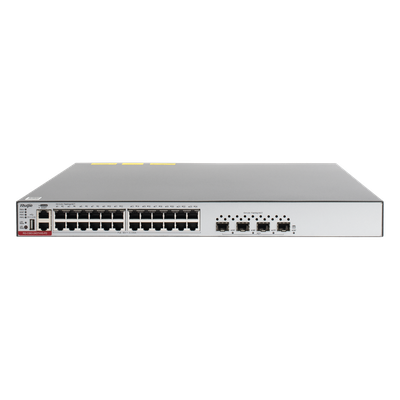 RG-CS83-24GT4XS-PD - Switch L3 PoE+ / 24 Puertos Gigabit / 4 SFP+ 10G / 128 Gbps / 96 Mpps / 750W PoE / 1.45 x 1.38 x 0.14 ft