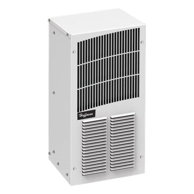 T200216G100 - Aire Acondicionado Compacto Industrial / 2000 BTU / 115 Vca / Operación -40°C a 55°C (-40°F a 131°F) / Gabinetes Telecomunicaciones / Acero Grado Industrial