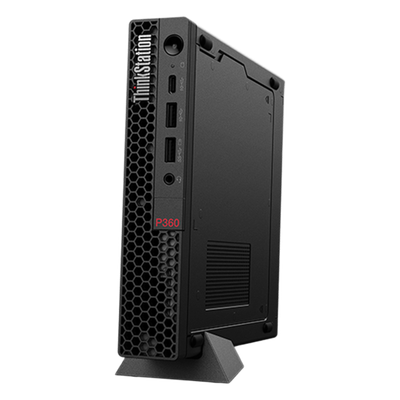 P360TINY - Estación de Trabajo (Workstation) / Core i7 (Generación 12 / 16 GB RAM / SSD 512 GB (Sistema Operativo) / Windows 10 Pro / 5 Salidas de Video / Bluetooth / WiFi 6
