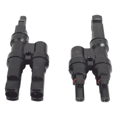 FC42T - Conector MC4 Fotovoltaico / 1000 VCC / 30 A / IP67 / Rango -40 a 105 °C / Doble Tipo 2T / 4 mm²