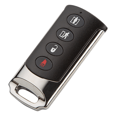 SFWST100 - Control Remoto Inalámbrico / 4 Botones Programables / Uso Rudo / 433.92 MHz / Batería 5 Años / Compatible DSC Power Series