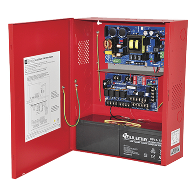 AL1002ULADA - Fuente extensora de circuitos NAC / 120VAC 60Hz / 24VDC 10A / 2 circuitos Clase A o B / Cargador baterías