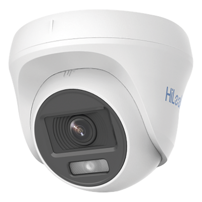 THC-T129-P - Turret TURBOHD 1080p / Color 24/7 / Lente 2.8 mm / ColorVu Lite / Luz Blanca 20 m / 65 ft / Interior / Policarbonato