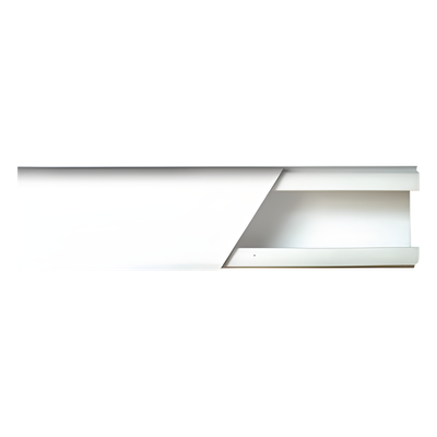 TMK-1720 - Canaleta PVC / 1 Vía / 20 x 17 mm / Tramo 2.5 m / Autoextinguible / Resistencia UV 500 hrs / -20°C a +85°C