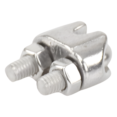 NUDO-18M-JSS - Tensor de acero forjado / Gancho-argolla / Rosca 3/8" / Longitud 6" / Carga 320 kg / 11 5/16" cerrado