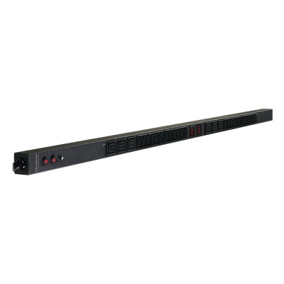 PDU30MVHVT30F - PDU Medible / Entrada NEMA L6-30P 30A / 24 C13 + 6 C19 / Cable 3.05 m (10 ft) / Instalación Vertical 0U