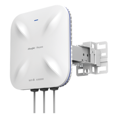 RG-RAP6260(H)-D - Punto de Acceso Mesh Wi-Fi 6 / Dual Banda 2.4/5 GHz / 5.95 Gbps / MU-MIMO 4x4 / Puerto 2.5G y SFP / IP68 / -40°C a 65°C