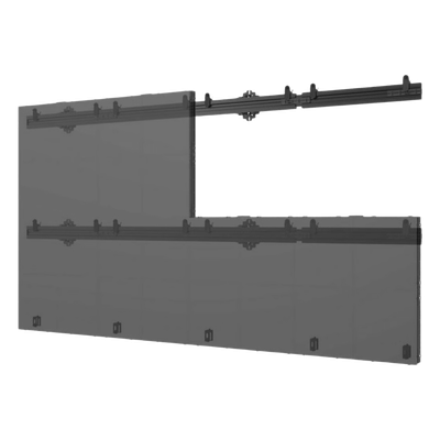 LEDUNVS-4X4 - Sistema de Montaje Universal para paneles LED dvLED / SEAMLESS Connect / 4x4 Paneles / Capacidad (181 kg) / Aluminio / Ajuste de Precisión / Hasta 108" 2.4 x 1.35 m