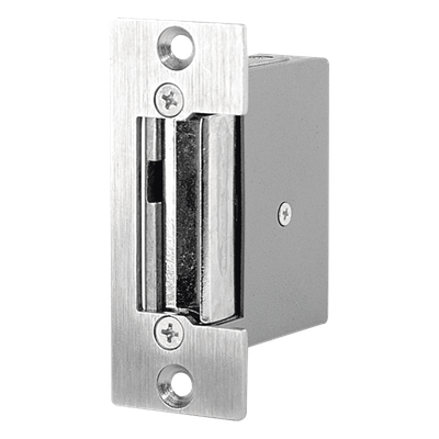11BS-0526D - Contrachapa / Perfil AMPLIO /Cerrada en Caso de Falla/ Para Pestillo Lineal