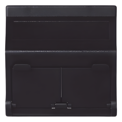 SM-2-KEYA-G - Placa Inclinada Voz y Datos / 2 Puertos Keystone RJ45 / Guardapolvos Integrados / IP20 / 108×52 mm / 4.25×2.05 in