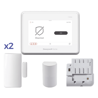PROA7PMLTE - Panel de alarma inteligente / pantalla táctil de 7 pulgadas / comunicador dual Wi-Fi y LTE / hasta 127 zonas inalámbricas / multimarca con PROTAKEOVER