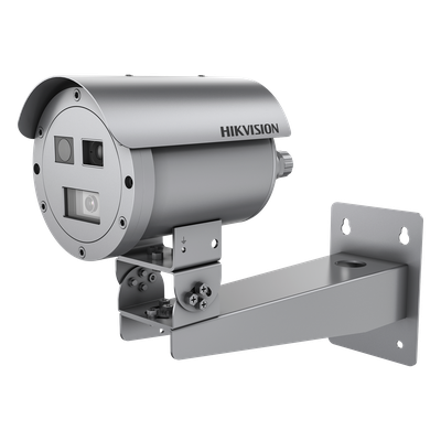 DS-2TD2568T-15/G0/T1Y - Cámara Bala IP Térmica Dual / Térmico 384x288 15 mm / Óptico 4 MP 15 mm / Termométrica -20°C a 150°C / IP68 / IR 30 m (98.4 ft) / Antiexplosión / Anticorrosión