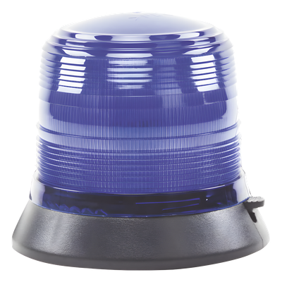 X905B - Burbuja Señalización LED / 6 LEDs / Color Azul / IP65 / Montaje Magnético / 12 VCC / Adaptador Vehicular