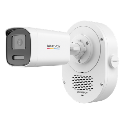 DS-2CD1T47G3-LIUF/LSL - Cámara Bala IP / 4 Megapixel / ColorVu 3.0 / Dual Light 50 m (164 ft) / Audio Bidireccional SoundMax / AcuSense Lite / IP67