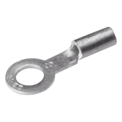 HUB-T10-14 - Zapata Terminal de Ojillo BURNDY para Tornillo de 1/4" (6 mm) y Calibre 12-10 AWG.