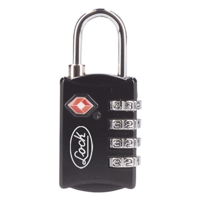 SYS-54CA - Candado de Combinación TSA / Cuerpo 29 mm / Altura 66.5 mm / Grosor 14 mm / Discos Programables / Nivel de Seguridad 3