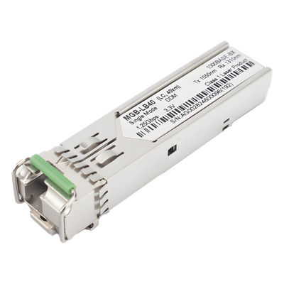 MGB-LB40 - Transceptor mini-GBIC SFP 1G LC / WDM BIDI / Monomodo 40 km / TX 1550nm RX 1310nm / Hot-pluggable