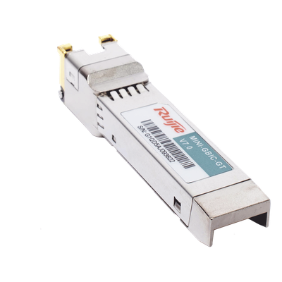 MINI-GBIC-GT - Transceptor SFP a RJ45 / 1 Gbps / Alcance 100 m (328 ft) / Gigabit Ethernet