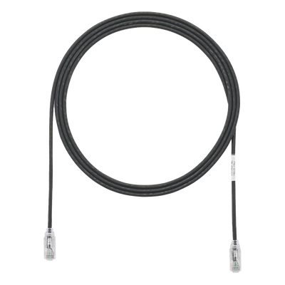 UTP28SP6BL - Cable de Parcheo UTP / Cat6 / 28AWG Diámetro Reducido / 1.83 m (6 Pies) / CM/LSZH / Negro