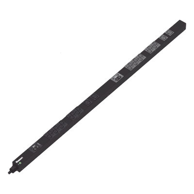 P24B15M - PDU Básico para Rack / 24 Salidas / 20 x IEC C13 + 4 x IEC C19 / Entrada NEMA L6-30P / 208 Vca / 30 A / Cable 3 m (9.8 ft) / Montaje 0U/1U/2U