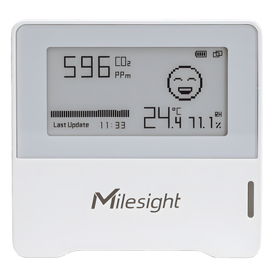 AM103L915M - Sensor Ambiental LoRaWAN / CO₂, Temperatura y Humedad / Batería 3 Años / Diseño Compacto
