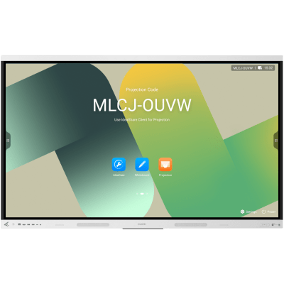 Pantalla Interactiva IdeaHub Board 3 Base de 65" / 4K / 8 GB RAM / 128 GB Flash / Android 15 / Wi-Fi 6 / 25 ms Latencia de Escritura / Gestión desde la Nube