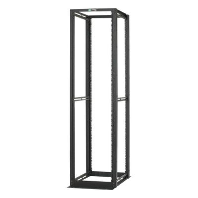 R4P - Rack de Cuatro Postes / 45 Unidades de Rack / 19" EIA / Carga 2500 lbs (1134 kg) / Profundidad 762 mm (30 in) / Rieles Numerados Roscados #12-24