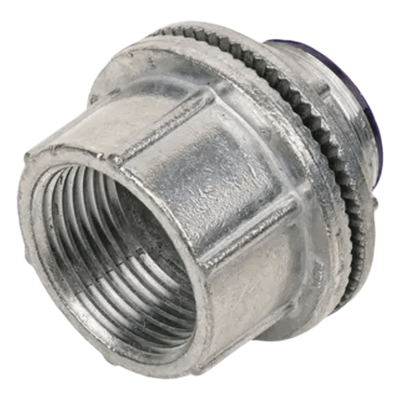 HUB-WH1 - Conector de Conduit / 1/2" / Hermético a Líquidos, Polvo y Aceite / Zinc Fundido / cULus / NEMA 2, 3, 3R, 4, 4X, 12, 13