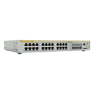 AT-X230-28GT-10 - Switch Capa 3 / 24 Puertos Gigabit / 4 SFP / 41.7 Mpps / 1U Rack / 1.44 x 11.19 x 9.06 in