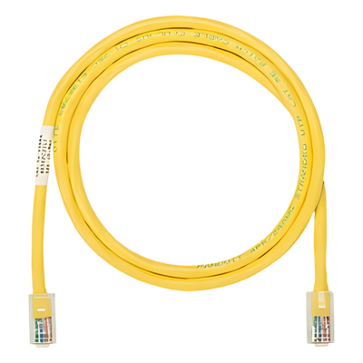 NK5EPC3YLY - Cable de Parcheo UTP / Cat 5e / 24 AWG / 0.91 m (3 ft) / T568A / CM / Amarillo