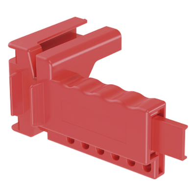 PSL-BV1 - Dispositivo de Bloqueo LOTO para Válvulas de Bola / 1/4" a 1" (6.4 a 25.4 mm) / Mango hasta 7.5" (190.5 mm) / Rojo